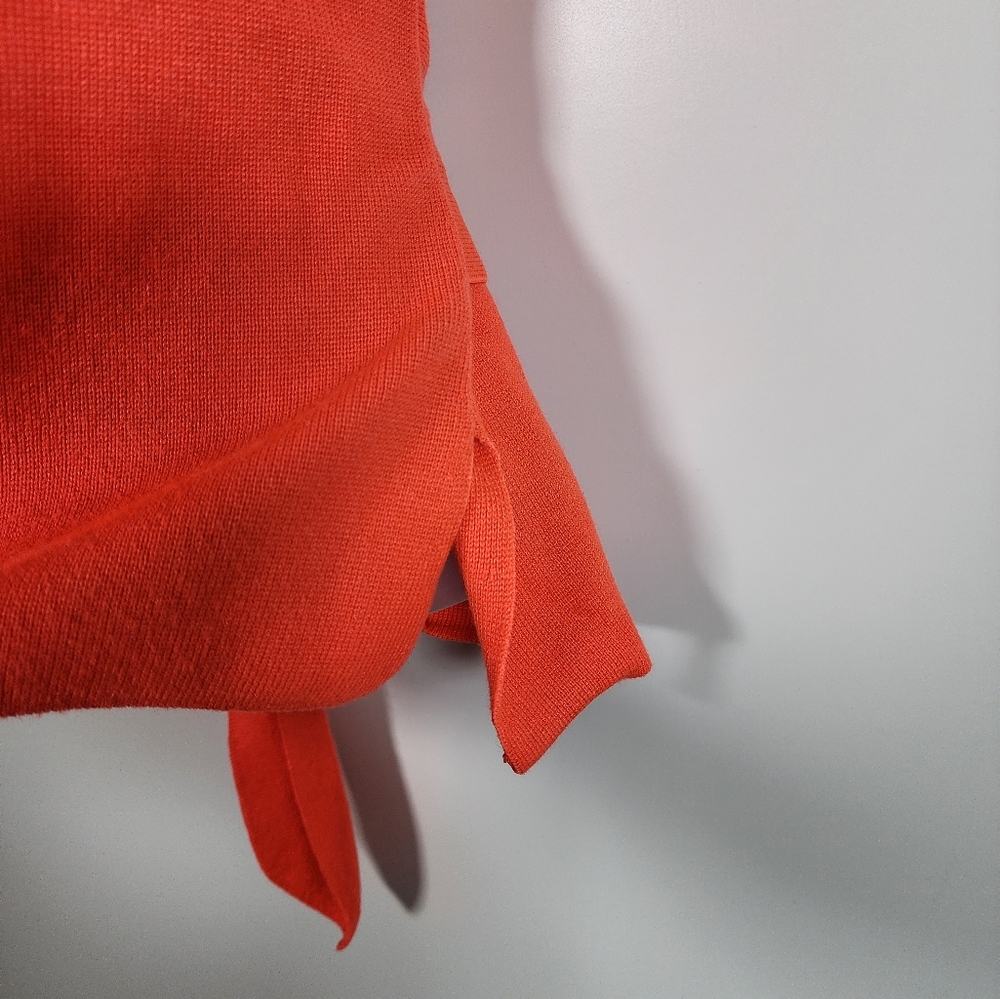 By Anthropologie Orange Harloe Belted Tank Top Medium - Picture 6 of 11